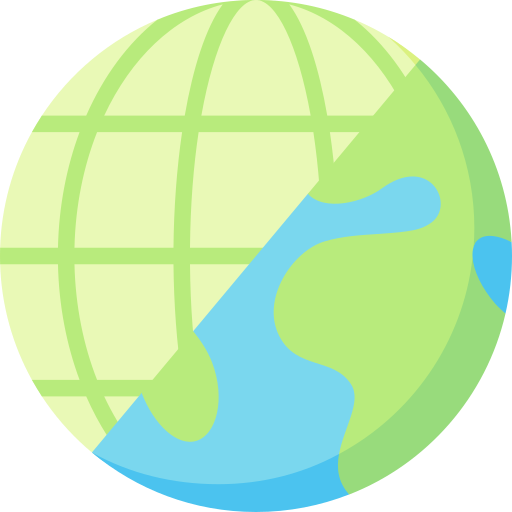 Icone globo terrestre